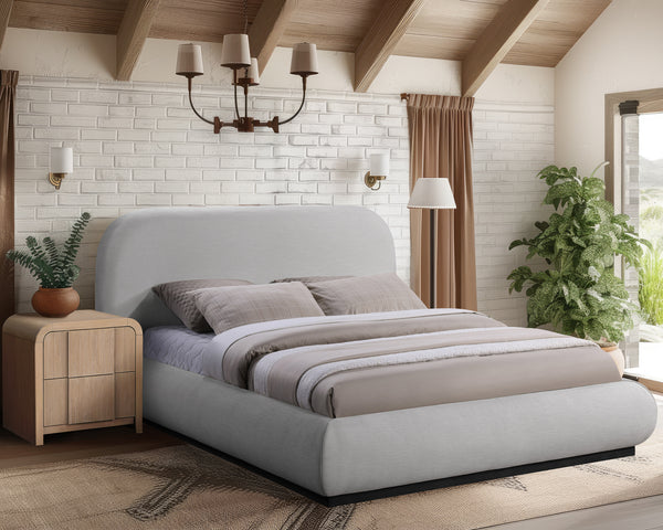 Vaughn Grey Full Bed B1214Grey-F Meridian Furniture
