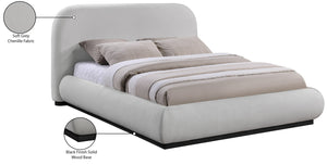 Vaughn Grey King Bed B1214Grey-K Meridian Furniture