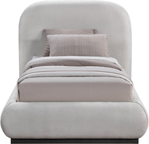 Vaughn Grey Twin Bed B1214Grey-T Meridian Furniture