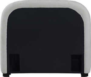 Vaughn Grey Twin Bed B1214Grey-T Meridian Furniture