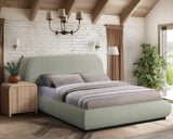 Vaughn Mint Full Bed B1214Mint-F Meridian Furniture