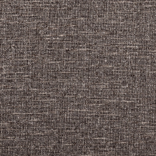 Meridian Furniture Fira Upholstered Full Bed with Curved Headboard and Tailored Frame for Modern Bedrooms Brown Linen Textured Fabric B1221Brown-F