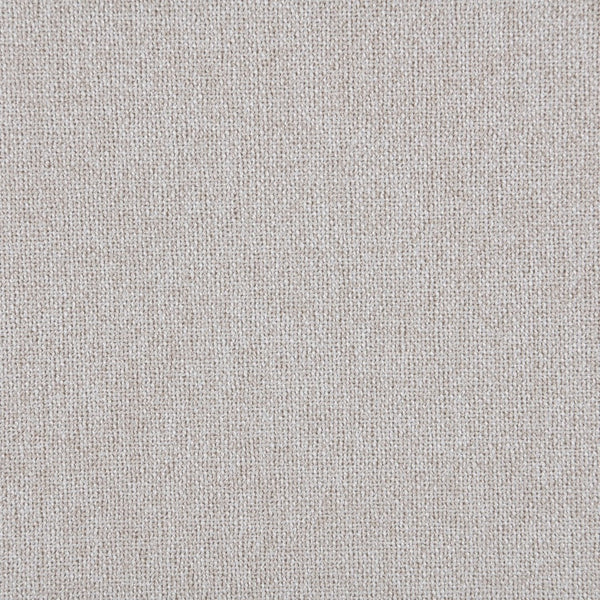 Meridian Furniture Arvada Full Bed Upholstered Wingback Frame with Walnut Base Mid-century Modern Bedroom Platform Beige Linen Textured Fabric B1239Beige-F