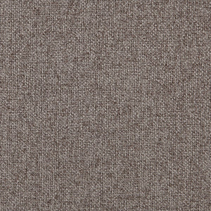 Meridian Furniture Arvada Linen Upholstered Twin Bed Sculpted Headboard Walnut Base Mid-century Style B1239Brown-T
