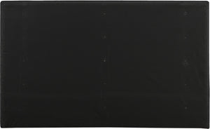 Meridian Furniture Adam Channel Tufted Boucle King Bed with Adjustable Headboard for Bold Bedrooms B1256Black-K