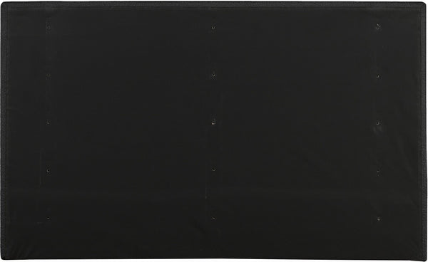Meridian Furniture Adam Channel Tufted Boucle King Bed with Adjustable Headboard for Bold Bedrooms B1256Black-K