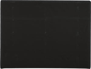 Meridian Furniture Adam Channel Tufted Boucle Queen Bed with Modular Headboard for Bold Bedrooms B1256Black-Q