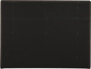 Meridian Furniture Adam Brown Channel Tufted Boucle Queen Bed Tailored Headboard for Bedroom B1256Brown-Q
