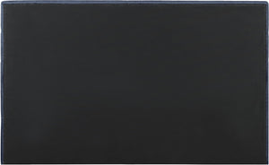 Meridian Furniture Adam Channel Tufted King Bed Navy Chenille Upholstered Headboard Platform Frame B1257Navy-K