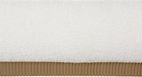 Rigby Cream Boucle Fabric King Bed B1275Cream-K Meridian Furniture