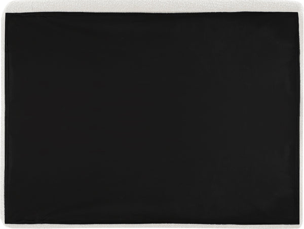 Rigby Cream Boucle Fabric King Bed B1276Cream-K Meridian Furniture