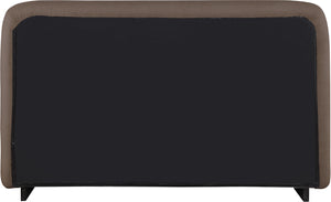 Rigby Brown Linen Textured Fabric Queen Bed B1277Brown-Q Meridian Furniture