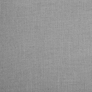 Meridian Furniture Kendall Winged Upholstered Twin Bed with Slatted Platform Base for Modern Bedrooms Grey Linen Textured Fabric B1282Grey-T