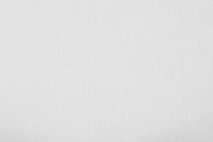Meridian Furniture Kendall Winged Queen Bed Fully Upholstered Tailored Frame for Modern Bedroom Styling White Linen Textured Fabric B1282White-Q
