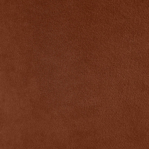 Meridian Furniture Kendall Winged Queen Bed Fully Upholstered Tailored Frame for Modern Bedroom Styling Cognac Velvet B1283Cognac-Q