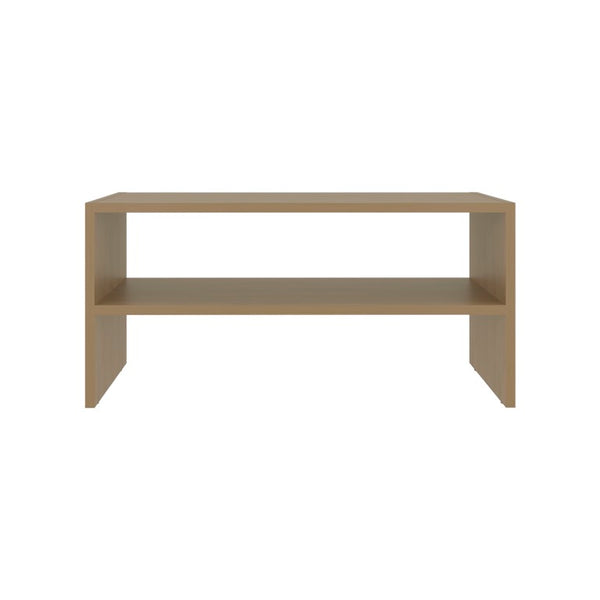 English Elm Shoe Rack Two Open Shelves Low Profile Freestanding Wenge Entryway Organizer B128P375307