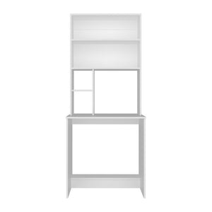 English Elm Fm Furniture Anderson Hutch Writing Desk Engineered Wood White Small Home Office B128P535615