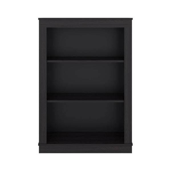 English Elm Everett Compact Open Shelf Bookcase Crisp Vertical Storage for Modern Living Spaces Wenge B128P611046