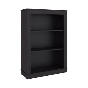 English Elm Everett Compact Open Shelf Bookcase Crisp Vertical Storage for Modern Living Spaces Wenge B128P611046