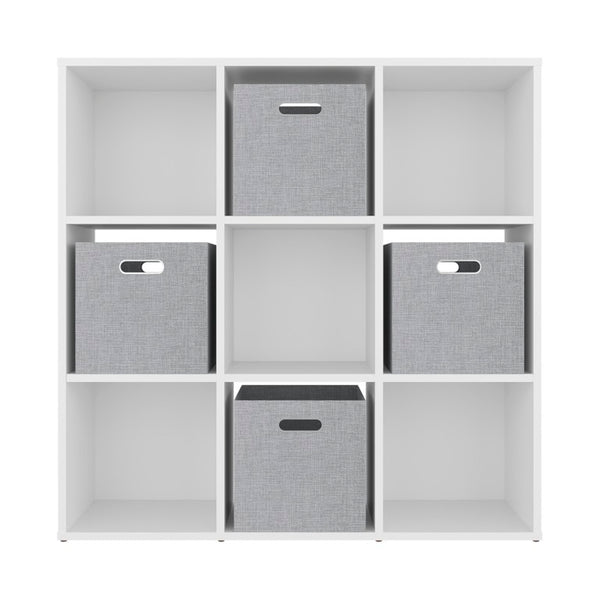 English Elm Brookfield 9 Cube Open Shelf Organizer Modern 3X3 Grid Storage for Any Room B128P611049