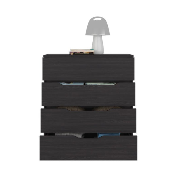 English Elm Arcadiaset of 2 Wenge Finish Dressers Modern Minimalist Bedroom Storage Pair B128S00287