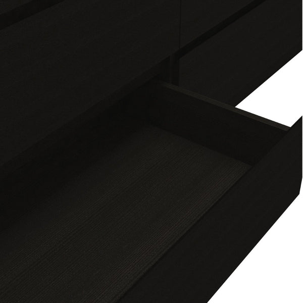 English Elm Olimpo Six Drawer Engineered Wood Dresser Sleek Minimalist Storage for Modern Bedrooms B128S00298