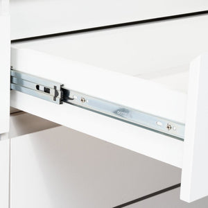 English Elm Olimpo Set of Two 6-Drawer Dressers with Metal Legs for Modern Bedroom Storage B128S00299