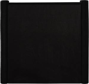 Elias Black Velvet Twin Bed B1298Black-T Meridian Furniture