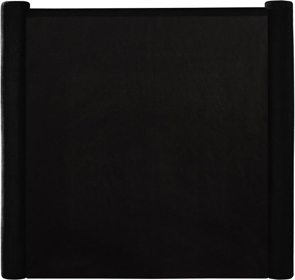 Elias Black Velvet Twin Bed B1298Black-T Meridian Furniture