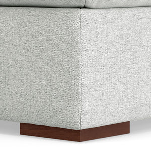 English Elm Jasmine Pillow Top Ottoman Upholstered in Performance Fabric for Modular Living B136P203421