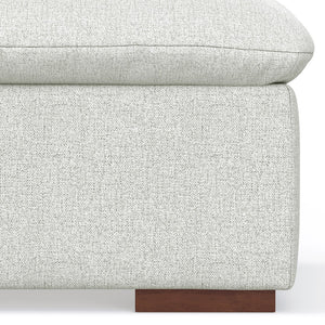 English Elm Jasmine Pillow Top Ottoman Upholstered in Performance Fabric for Modular Living B136P203421