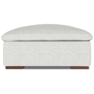 English Elm Jasmine Pillow Top Ottoman Upholstered in Performance Fabric for Modular Living B136P203421