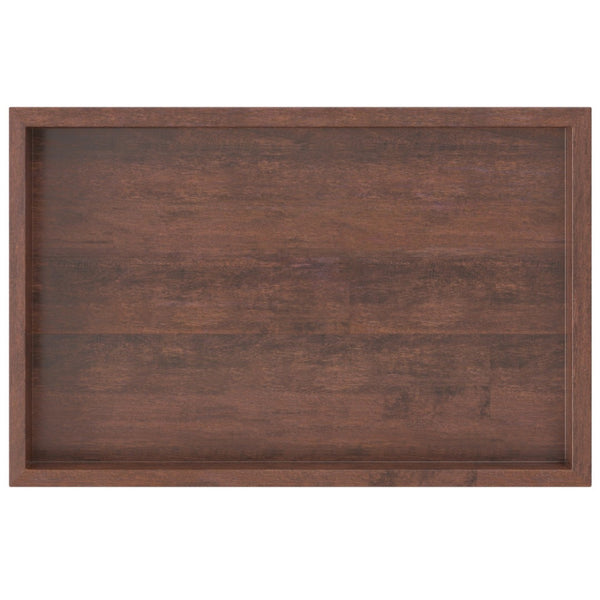 English Elm Gallagher Solid Mango Wood C Side Table with Black Metal Frame for Sofa or Bed B136P203462