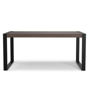 English Elm Mckenzie Solid Mango Wood Dining Table with Iron Legs Modern Industrial Style B136P266911