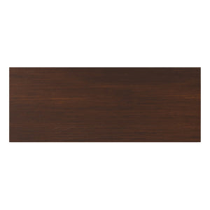 English Elm Amherst Two Shelf Solid Wood Bookcase with Tapered Legs for Living Room Display B136P515441