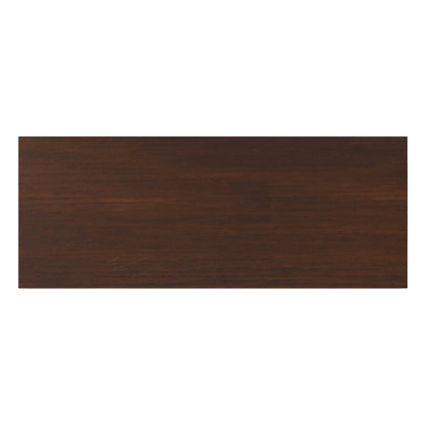 English Elm Amherst Two Shelf Solid Wood Bookcase with Tapered Legs for Living Room Display B136P515441