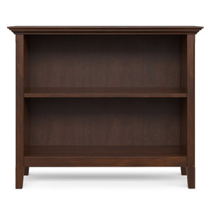 English Elm Amherst Two Shelf Solid Wood Bookcase with Tapered Legs for Living Room Display B136P515441