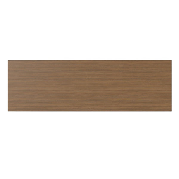 English Elm Artisan Pine Sideboard with Six Drawers and Glass Doors for Dining Room Storage B136P515442