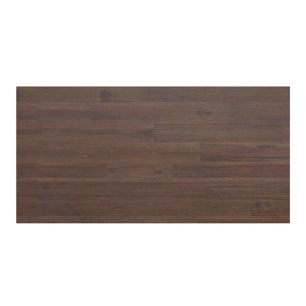 English Elm Monroe Solid Acacia Wood Coffee Table with Storage Drawers for Farmhouse Living Rooms B136P515444