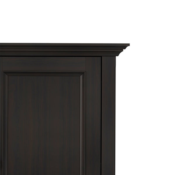 English Elm Amherst Solid Wood Storage Cabinet Hickory Brown Finish Transitional Style Two Doors B136P515447