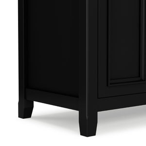 English Elm Amherst Pine Wood TV Console with Cabinet Doors and Drawers for Living Room B136P515449
