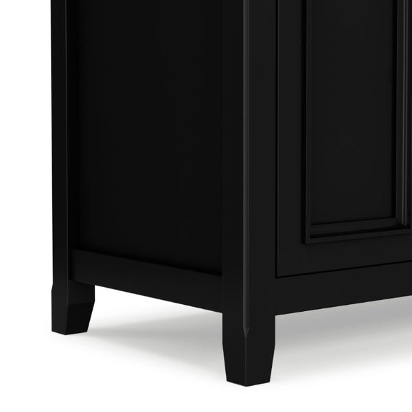 English Elm Amherst Pine Wood TV Console with Cabinet Doors and Drawers for Living Room B136P515449