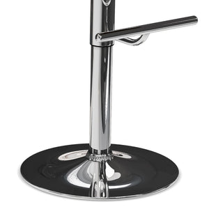 English Elm Dixie Bentwood Swivel Barstool with Walnut Veneer and Chrome Base for Kitchen Islands B136P529266