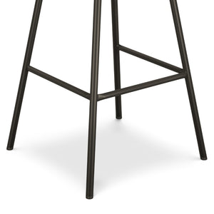 English Elm Giselle Upholstered Swivel Barstools Set of 2 with Foam Padded Seat for Kitchen Island B136P529271