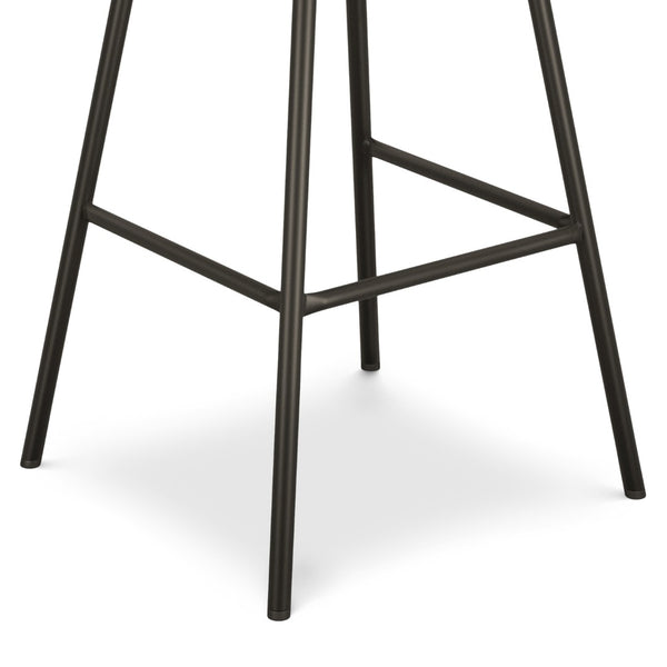 English Elm Giselle Upholstered Swivel Barstools Set of 2 with Foam Padded Seat for Kitchen Island B136P529271