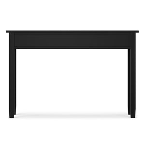 English Elm Warm Shaker Style Solid Pine Writing Desk with Bronze Hardware for Home Office B136P537796