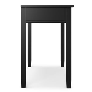 English Elm Warm Shaker Style Solid Pine Writing Desk with Bronze Hardware for Home Office B136P537796