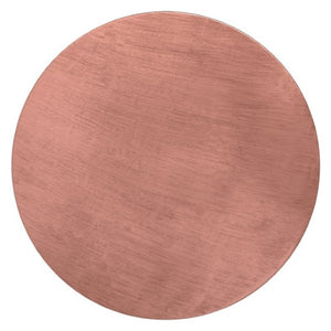 English Elm Toby Embossed Tribal Metal Bell Side Table Antique Copper Accent for Eclectic Rooms B136P565526