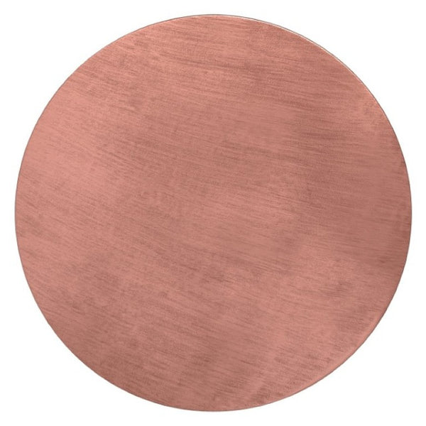 English Elm Toby Embossed Tribal Metal Bell Side Table Antique Copper Accent for Eclectic Rooms B136P565526
