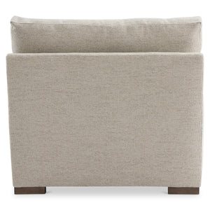 Bernhardt Fairfax Deep Seat Fabric Accent Chair with Track Arms and Tailored Base